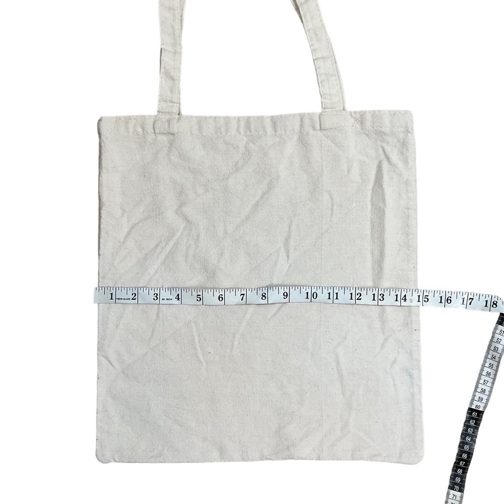 LLAMALICIOUS fabric tote bag 16” X 15” - Picture 7 of 7